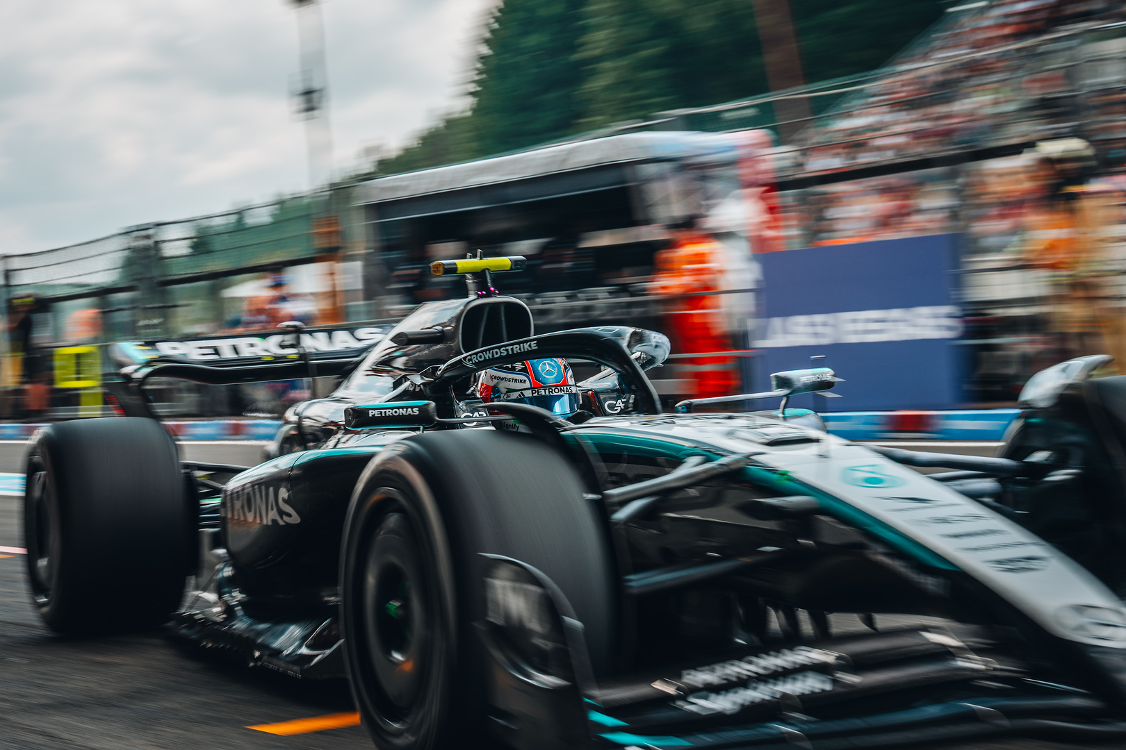 Belgian Grand Prix, Friday, Kimi Antonelli (image courtesy Mercedes)