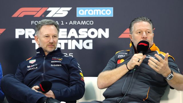 Zak Brown & Christian Horner Zak Brown & Christian Horner