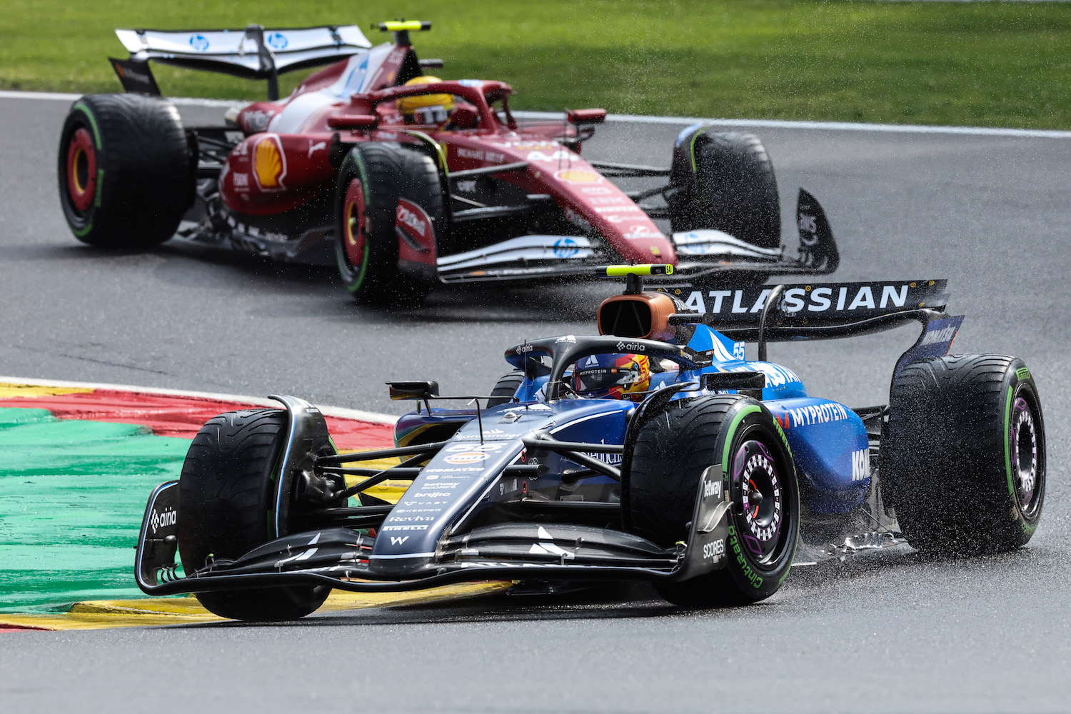 Motor Racing Formula One World Championship Belgian Grand Prix Race Day Spa Francorchamps, Belgium