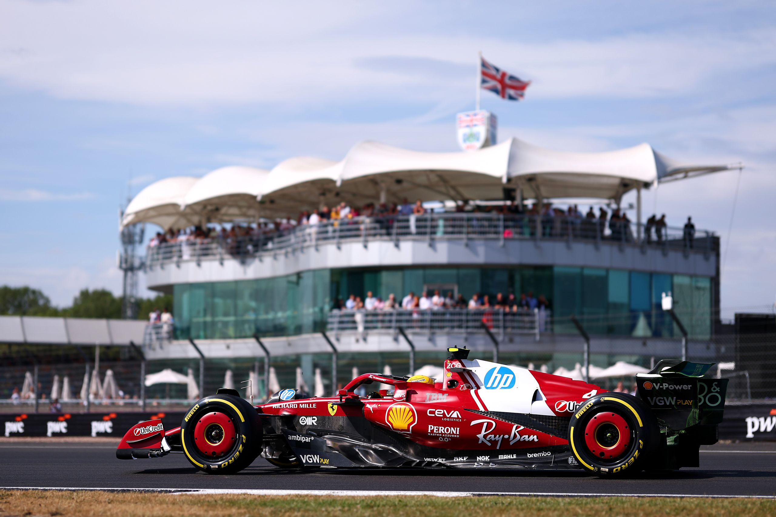 F1 Grand Prix Of Great Britain Practice