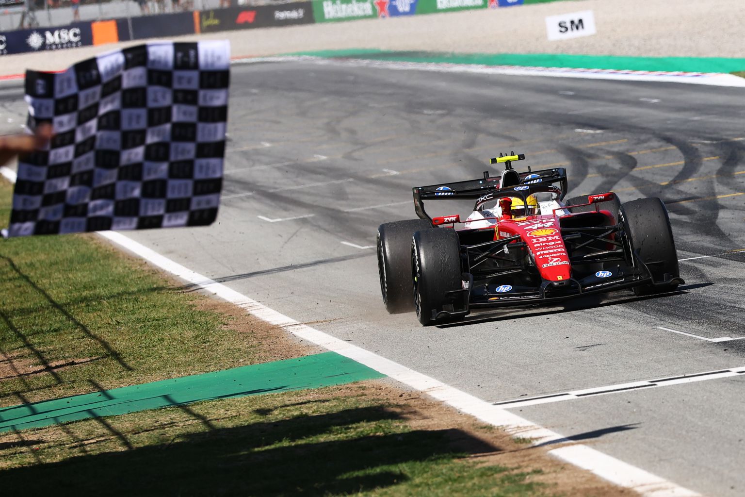 First Hamilton Ferrari Lewis Hamilton Claims Emotional First Ferrari Victory | F1 News